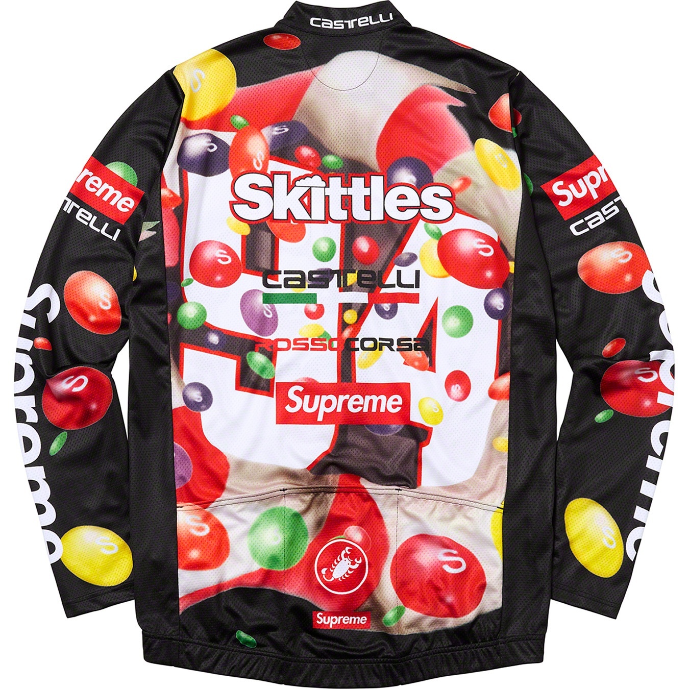 Supreme®/Skittles®/<wbr>Castelli L/S Cycling Jersey view 7